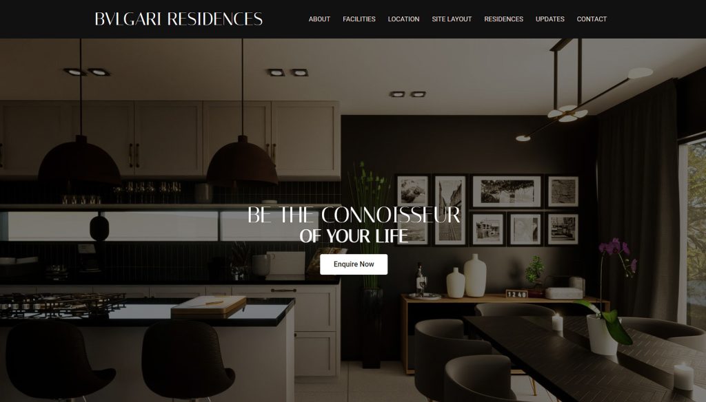 Residential property construction residences at Zimbali Lakes website design and development